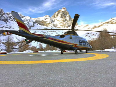 The winter season with Hoverfly Helicopter!