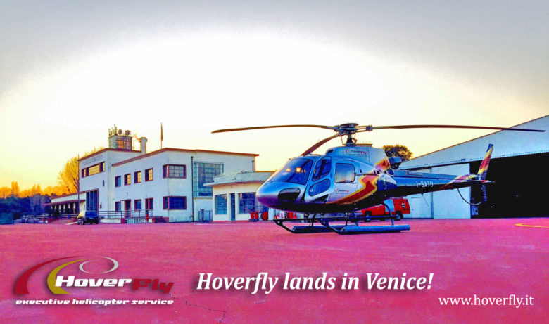 Helicopter charter flights, Helitaxi in Venice