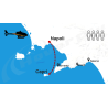 Private VIP Helicopter flight | Naples - Capri island | 4 seats