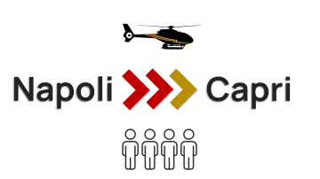 Private VIP Helicopter flight | Naples - Capri island | 4 seats