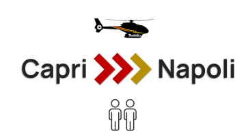 Volo privato in elicottero VIP | Capri - Napoli | Fino a 2 passeggeri