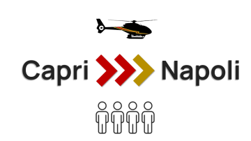 Private VIP Helicopter transfer | Capri - Naples | 4 seats