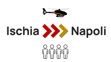 Volo privato in elicottero VIP | Ischia - Napoli | Fino a 4 passeggeri