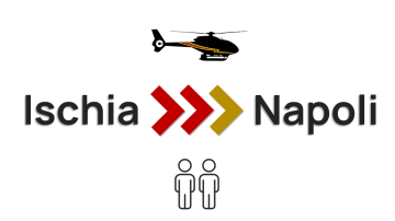 Volo privato in elicottero VIP | Ischia - Napoli | Fino a 2 passeggeri